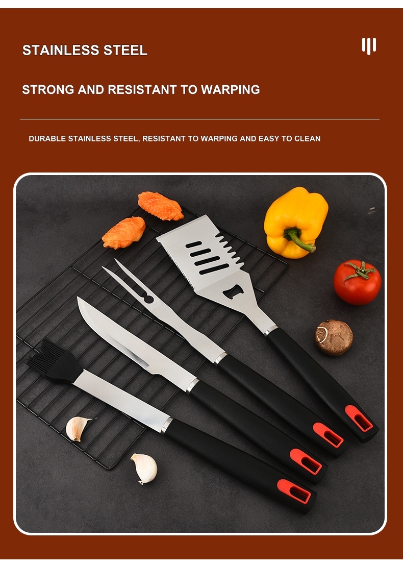 BBQ-PP01 stainless steel barbecue tools