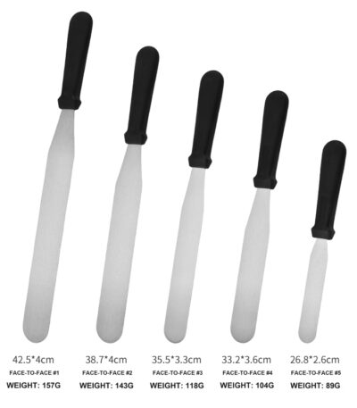 SP-PP02 PP-handle icing spatula range, product photograph 3