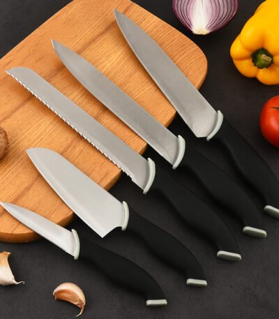 Kitchen Knife Set with PP Handles – KF-PP004 image 1