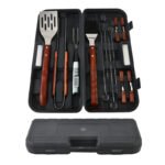 17-Piece Wood Handle BBQ Tool Set – BBQ-WH002 image 5