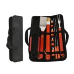 10-Piece Wood Handle BBQ Tool Set – BBQ-WH003 image 5