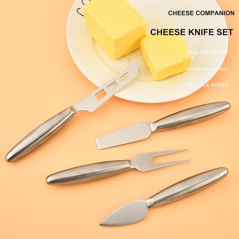 4-Piece Stainless Steel Cheese Knife Set – CSS04 image 1