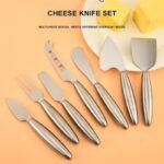 4-Piece Stainless Steel Cheese Knife Set – CSS04 image 4