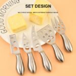 4-Piece Hole Pattern Cheese Knife Set – CSS06 image 2