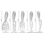 4-Piece Hole Pattern Cheese Knife Set – CSS06 image 3