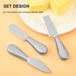 5-Piece Stainless Steel Cheese Knife Set – CSS07 image 2