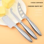 4-Piece Stainless Steel Cheese Knife Set – CSS09 image 1