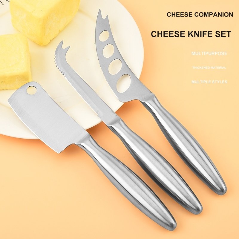 4-Piece Stainless Steel Cheese Knife Set – CSS09 image 1