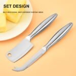 4-Piece Stainless Steel Cheese Knife Set – CSS09 image 2