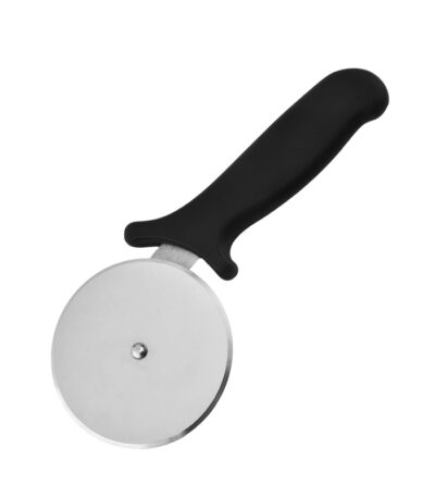 CW-001 black PP-handle stainless steel pizza cutter wheel