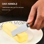 4-Piece Wood Handle Cheese Knife Set – CW07R image 3