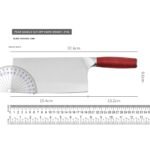 Rosewood Handle Cleaver and Slicing Knife – KF-WH001 image 3